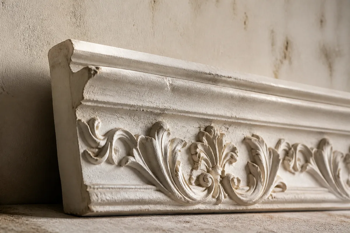 Relever une empreinte sur un décor ancien